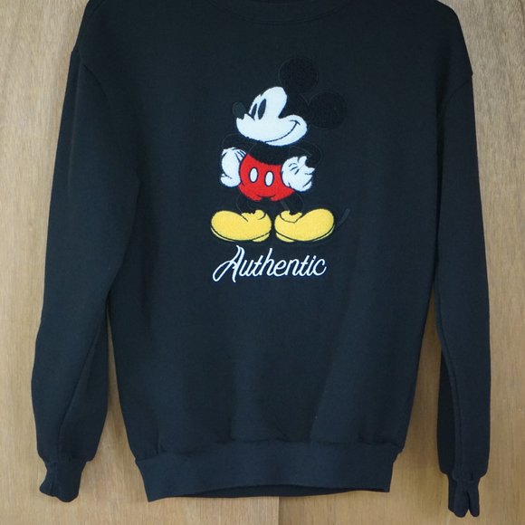Rare Disney Vintage Mickey Mouse Authentic Women's Small (3-5) Sweatshirt 71868 - Picture 4 of 13
